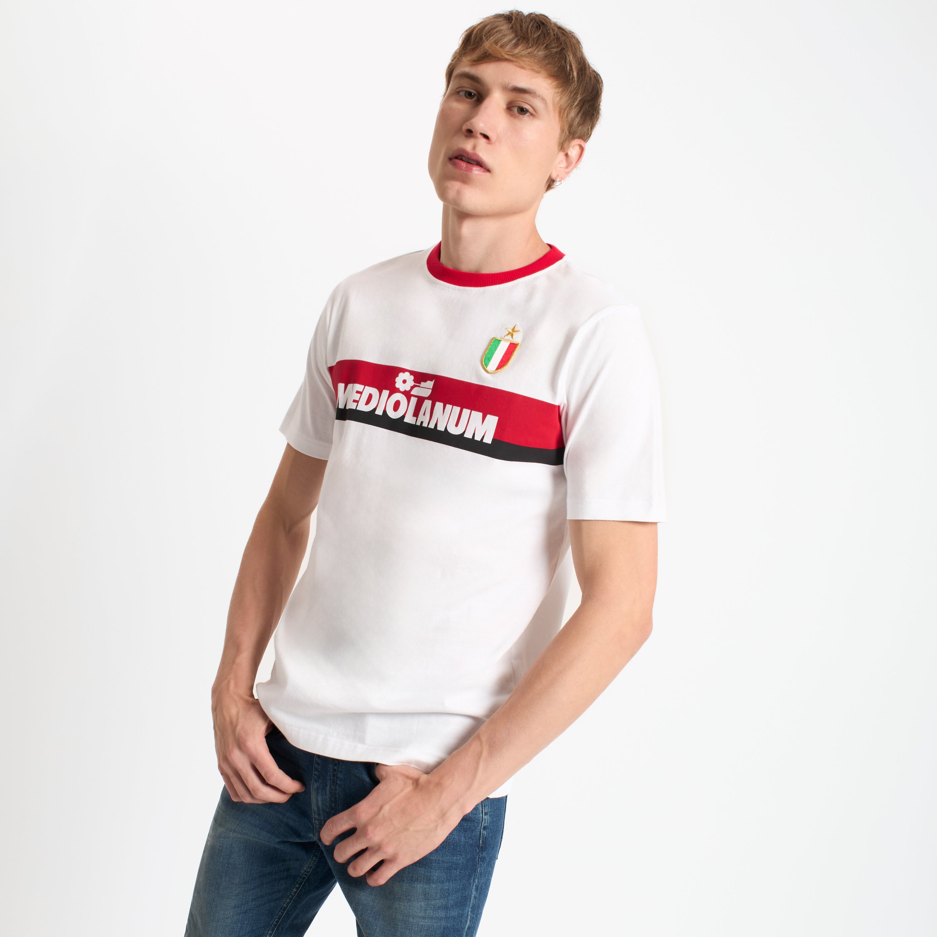 T-SHIRT MILAN TRAINING STORICA 1988/89
