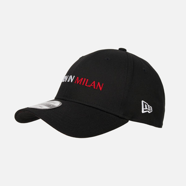 9FORTY® NEW ERA X AC MILAN BLACK CAP CITY COLLECTION