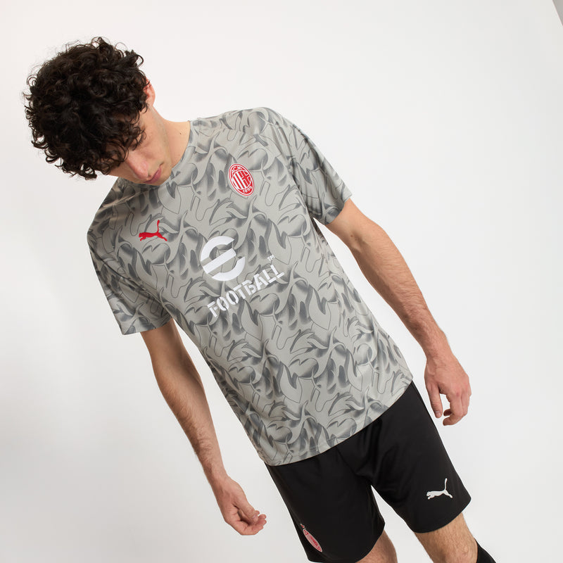 MAGLIA MILAN PREMATCH GRIGIA 2025/26