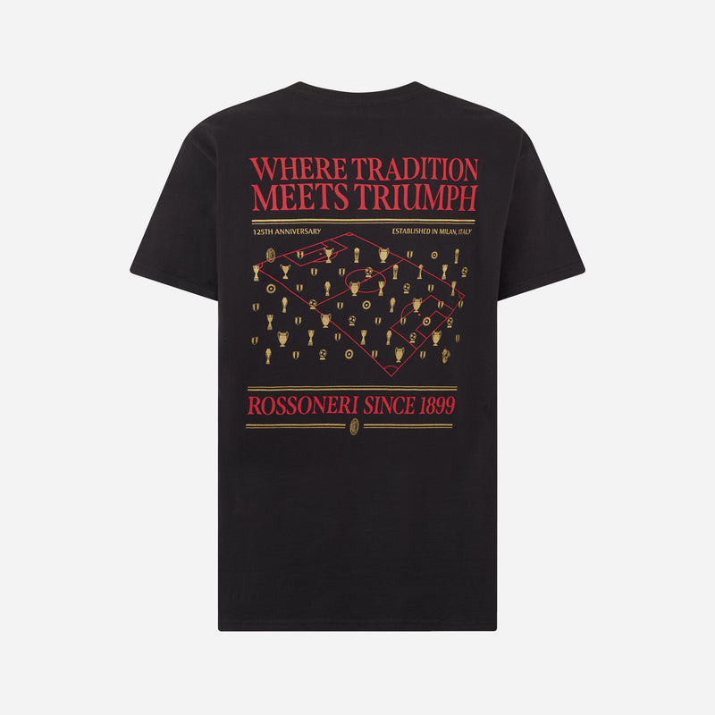 T-SHIRT NERA - ROSSONERI SINCE 1899