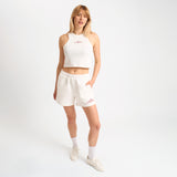 PANTALONCINI MILAN BIANCHI DONNA CON RICAMO
